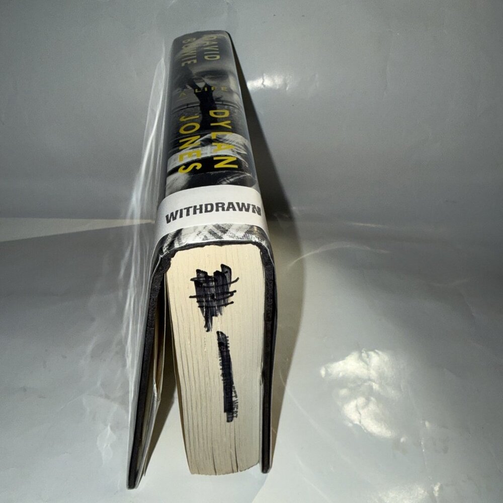 David Bowie A Life by Jones, Dylan 1st Edition HCDJ WITHDRAWN LIBRARY BOOK - Picture 4 of 14
